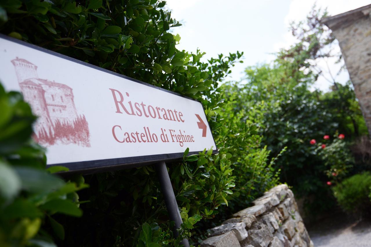 Castello Di Fighine Villa Сан Кашано дей Бани Екстериор снимка